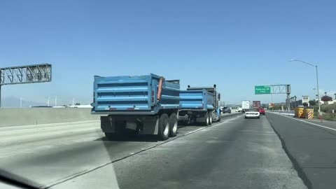 You can always get truck drivers on American highways.