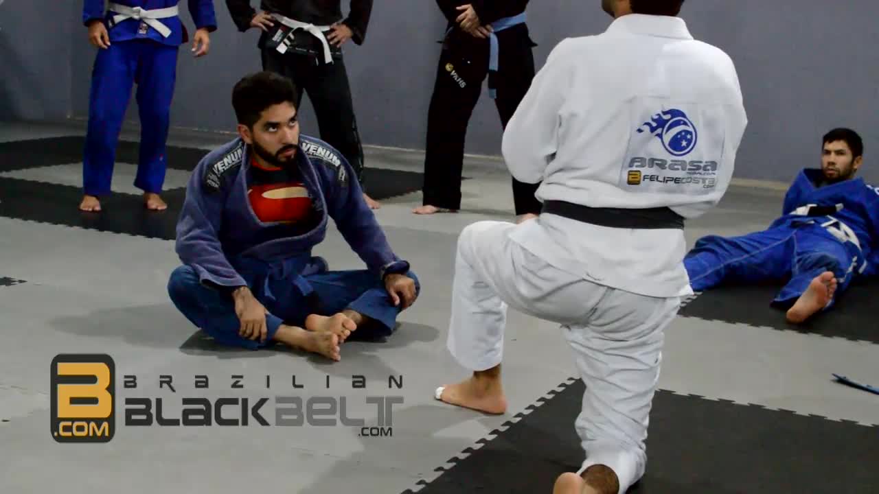 07 Manteniendo la guardia en Jiu-Jitsu (mal audio, pero gran explicación visual jajaja) Felipe Costa