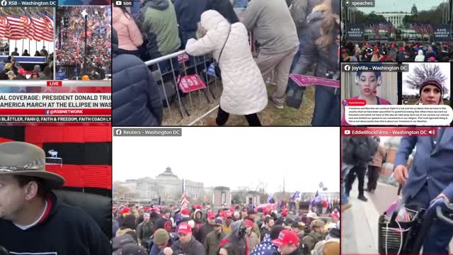 Washington Dc January six march for freedom