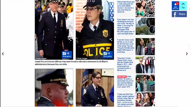 Bill de Blasio fires white police chief and get diversity hires