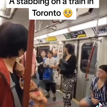 Stabbing on TTC Toronto