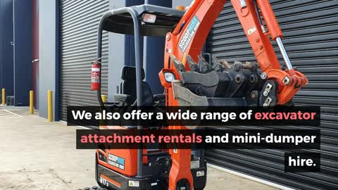 Excavator Rental | scoophire.com.au | +61390524473