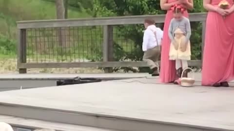 Funny kids wedding fails