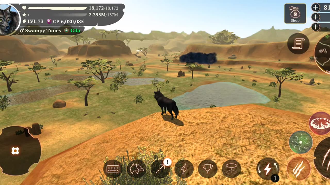 The Wolf Online Map - Savannah Valley