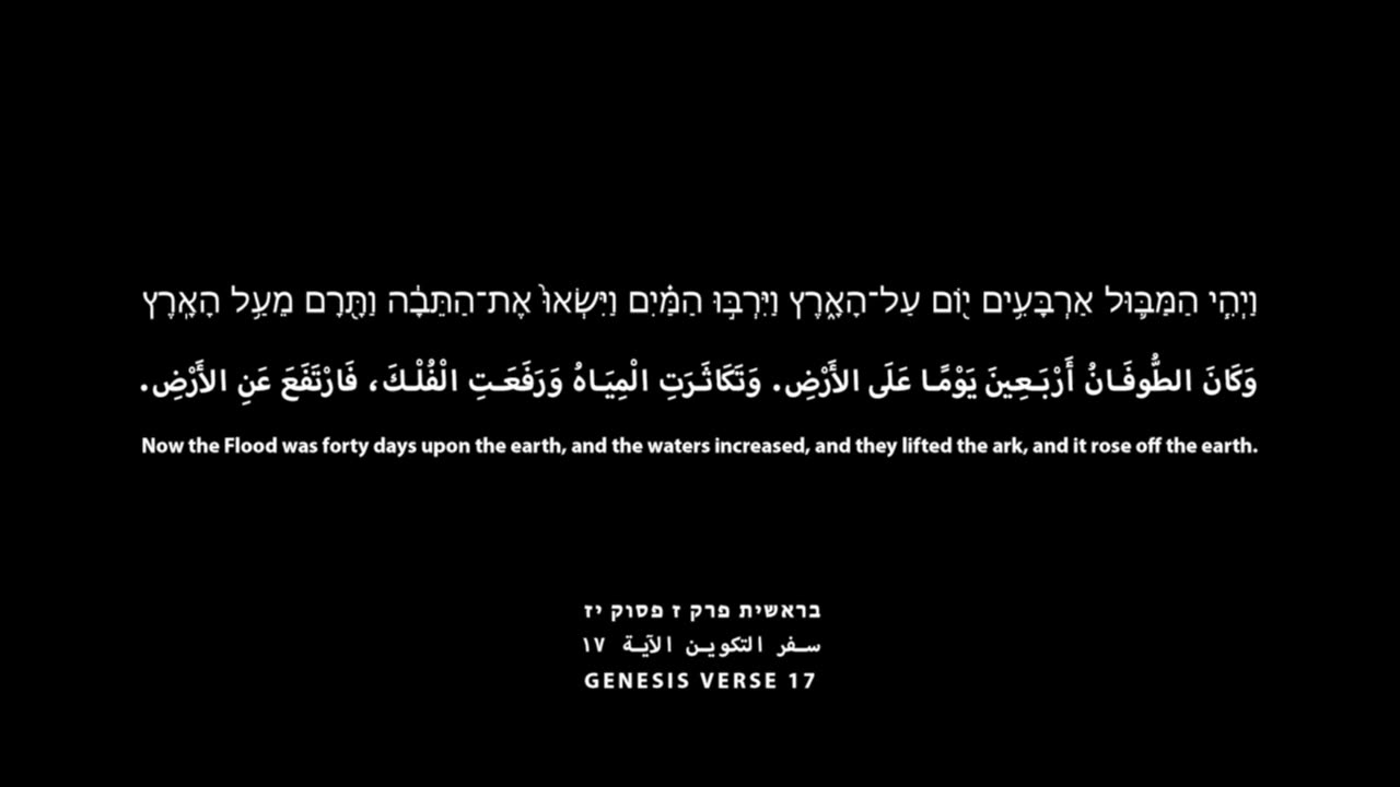 Hezbollah publishes a video with the message from Genesis 7