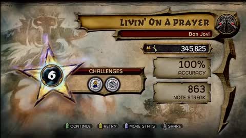 Livin' on a Prayer - Guitar hero Drums Expert
