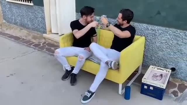 Dancing while drinking alcohol