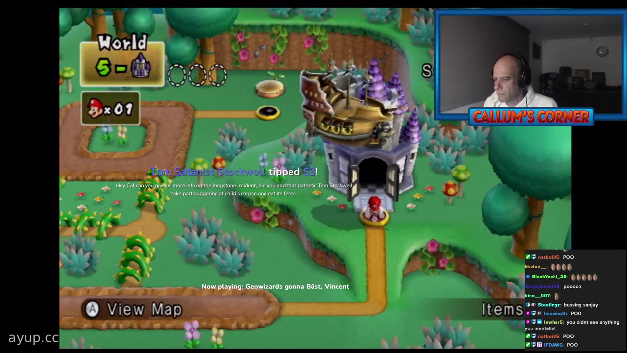 ayupcc - Callum's Corner - 15/04/24 - Monday Mario