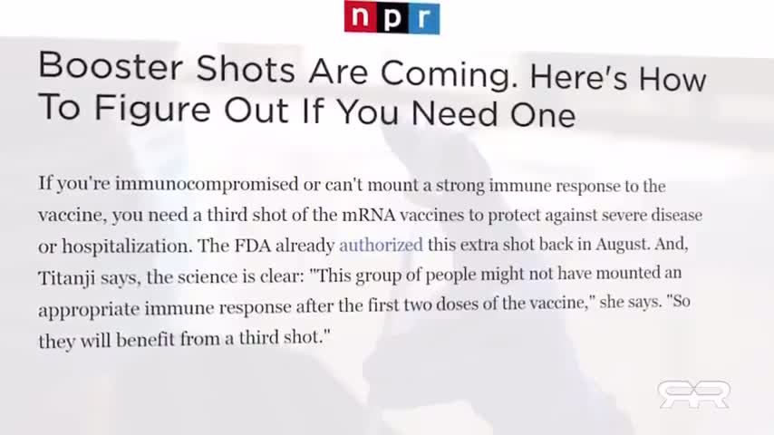 UK | Report Shows Vaccinated People’s Immune systems are failing at a rate of 5% a week