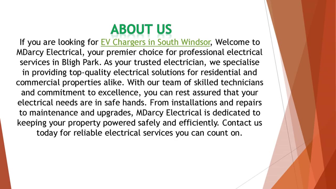 If you are looking for EV Chargers in South Windsor