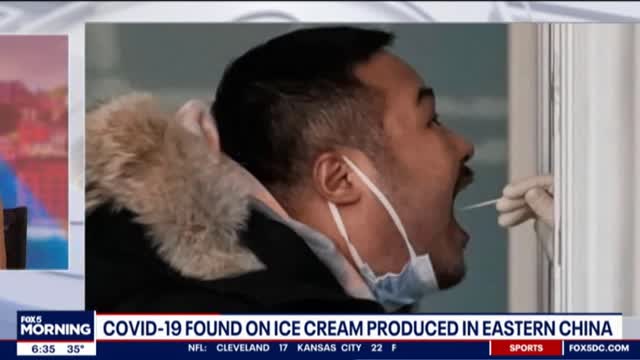 NO JOKE: COVID 19 found on Ice cream in China