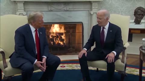 Trump meets with Biden at the White House