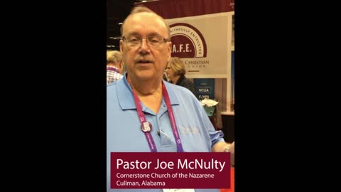 Testimonial from Pastor Joe McNulty