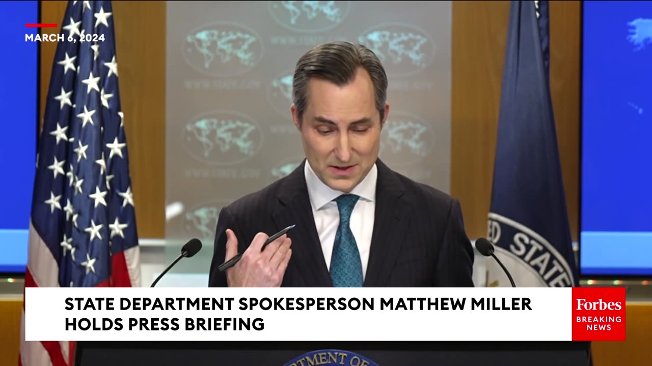 State Dept Spokesperson On Israel-Hamas War- There Will Be No Peaceful End