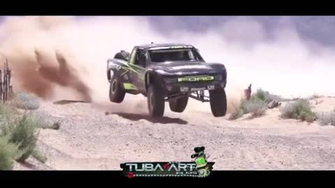 Heavy monster car