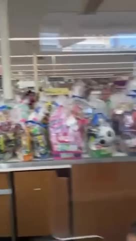 Meanwhile, Happening today in Millbrae, California- THIEVES STEALING FROM A WALGREENS