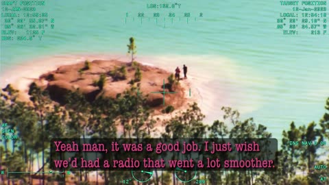 Man Flees to an Island to Escape Police