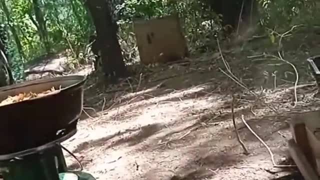 Russian strikes do not allow the Ukrops to cook dinner in peace