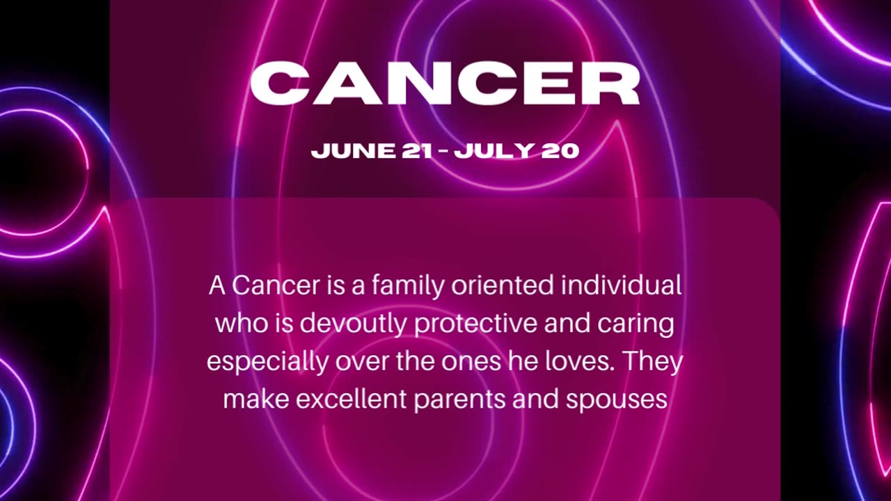 Zodiac Cancer (June 21 - July 20) Part 1 #zodiacsigns #cancer #zodiac #explore #viral