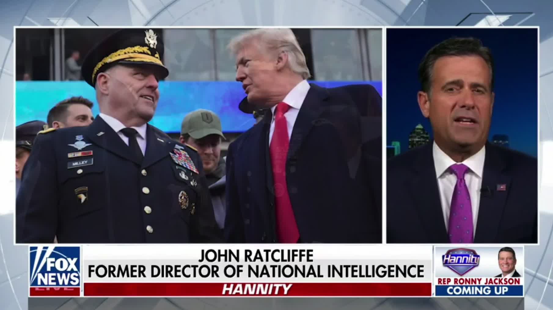 John Ratcliffe discusses General Mark Milley