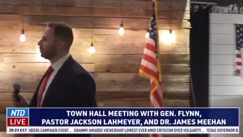 General Flynn at a Town-hall meeting!