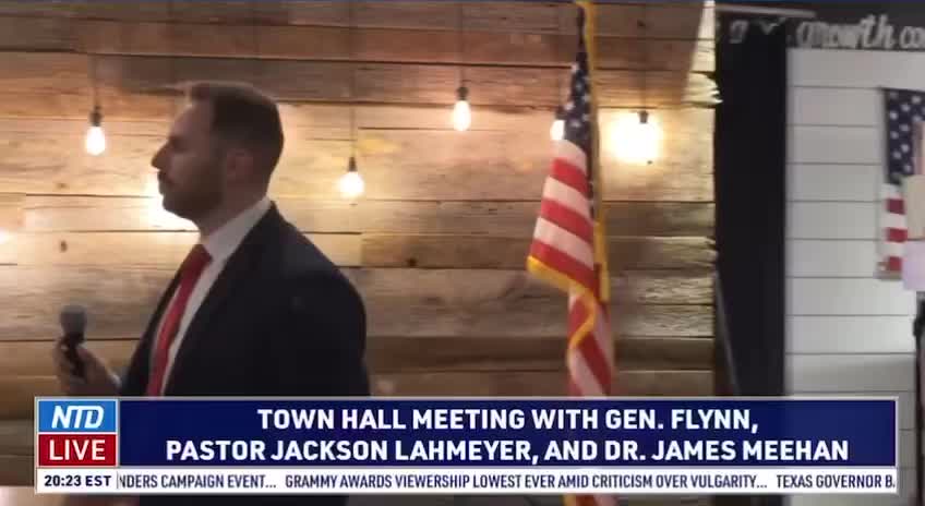 General Flynn at a Town-hall meeting!