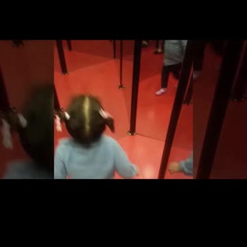 Kid Walks Into Mirror