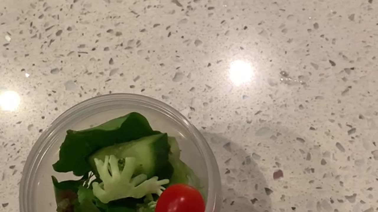 Making A Smaller Salad