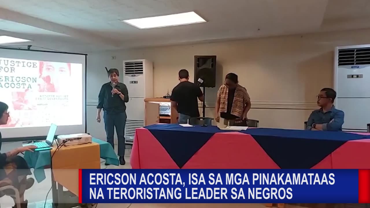 Ericson Acosta, isa sa mga pinakamataas na t e r o r i s t a n g leader sa Negros