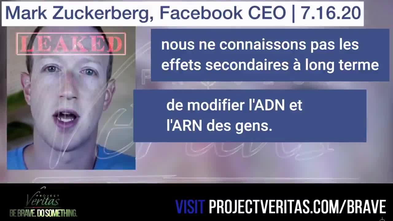 Facebook CEO about RNA vaccine