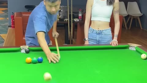 Billiards funny video