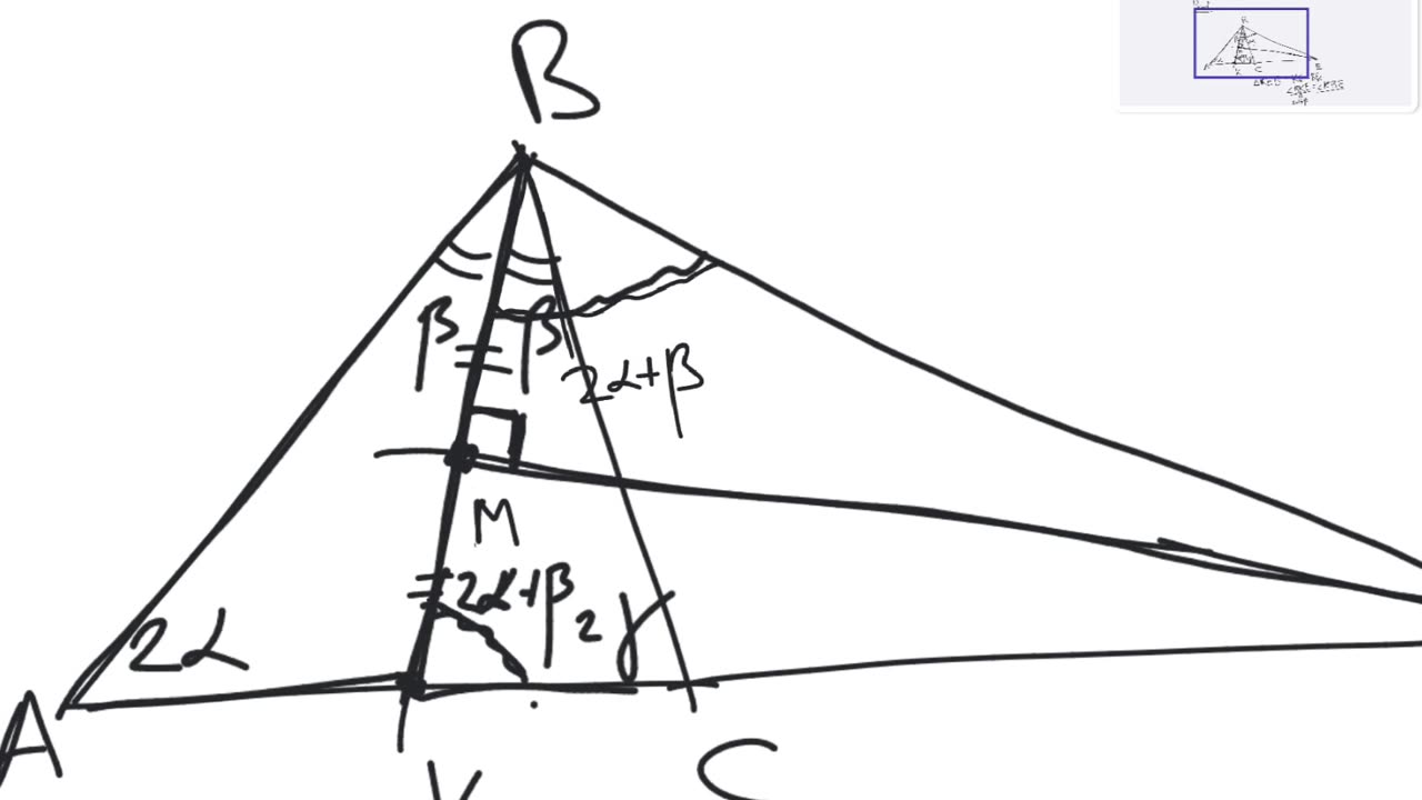 De Longchamps theorem about perpendicular bisectors of angle bisectors | geometry | intermediate