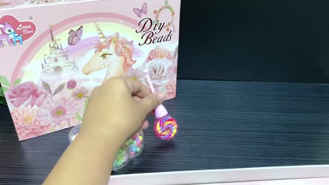 SATISFYING WITH UNBOXING UNICORN MAKEUP BOX PLAY SET TOY REVIEW VIDEO | ASMR NO MUSIC