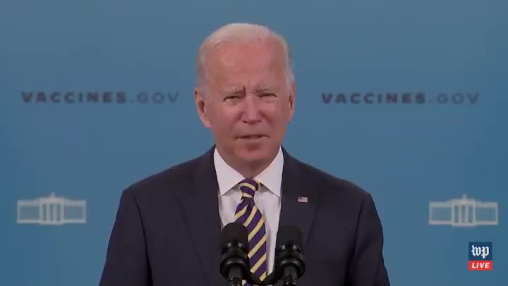 Joe Biden Says Mandating Vaccines Shouldn't Be An Issue That Divides Us