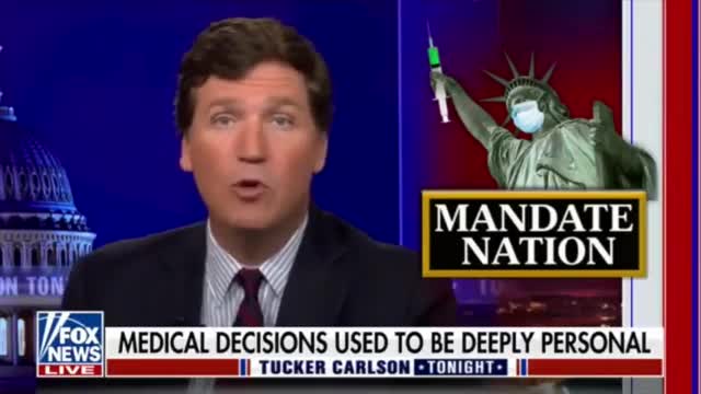 Tucker - Sept 29, 2021 - C19 mandates, $700K fines, Firing the unvaccinated