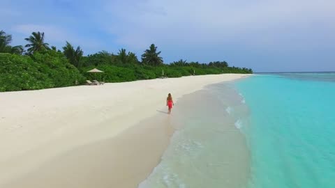 Malediven (Maldives) 💙 Six Senses Laamu 💦🌴🐠🌺 Drohnen-Aufnahmen (Drone Shots) 💙