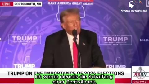 Trump gegen die Schaffung einer Zentralbank