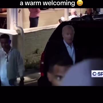 PRESIDENT JOE BIDEN RECEIVED A WARM WELCOME