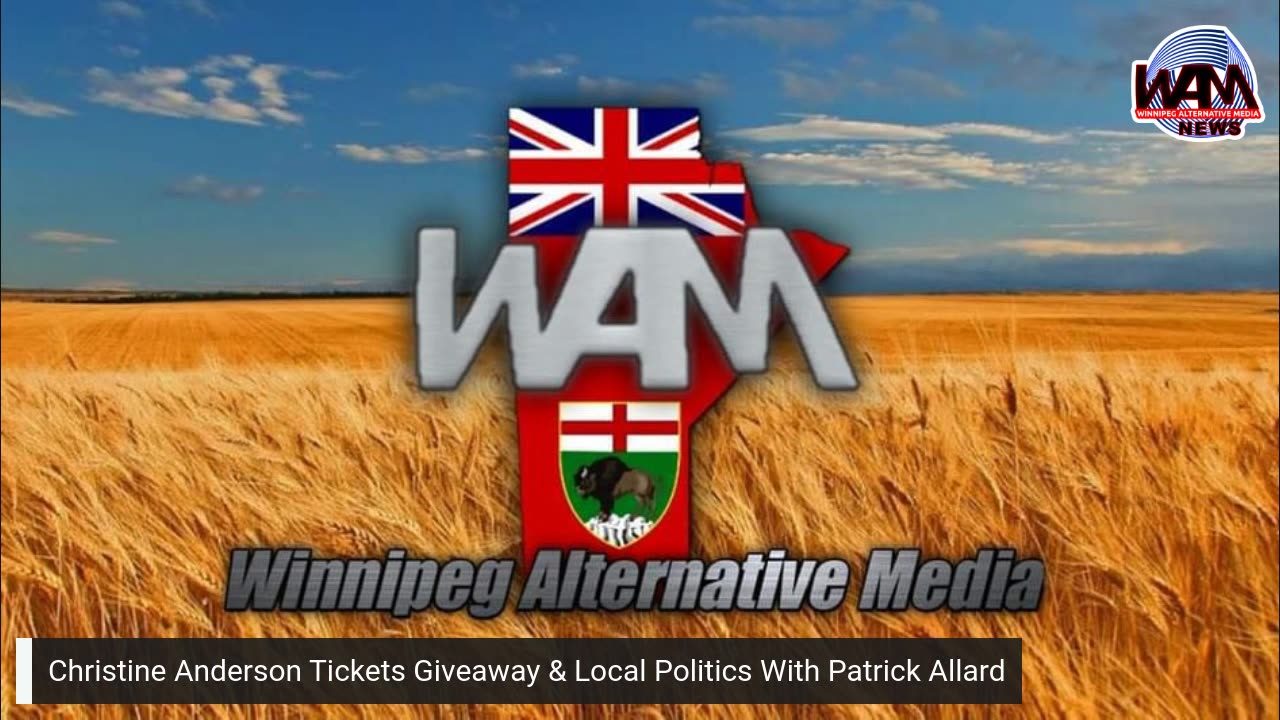 Christine Anderson Tickets Giveaway & Local Politics With Patrick Allard