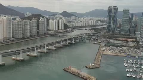 Asia Korea Busan Gwangan Bridge View Hotel View Yacht View Yacht Stadium Cafe