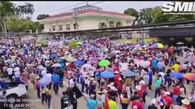 Protestos no Panamá