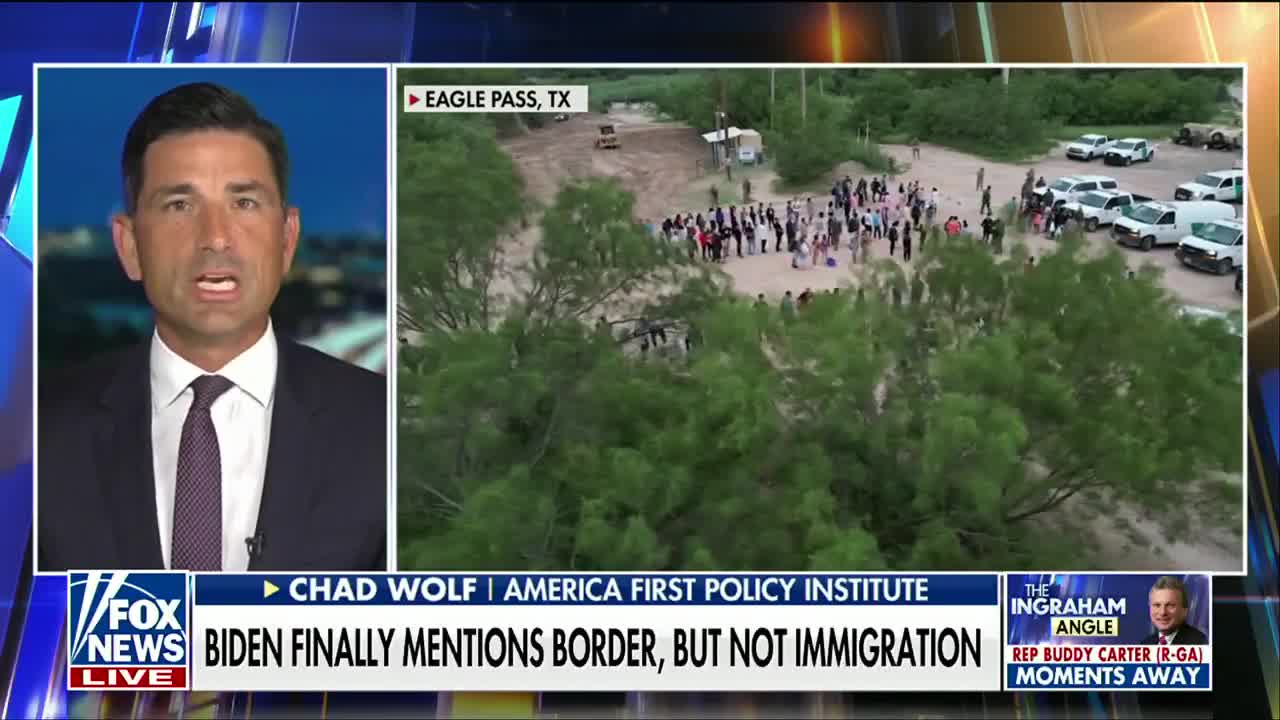 Biden administration is not supporting law enforcement: Chad Wolf