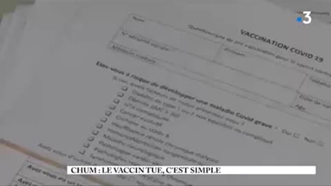 Le vaccin tue, c'est simple.