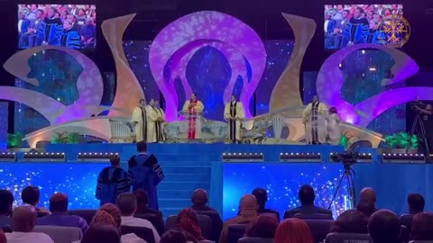 Pastor Chris Oyakhilome and Pastor TT introduced Prophet Uebert and Prophetess Bebe Beverly Angel