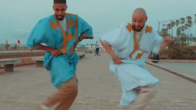 A dance from Moroccan thrat on an international song