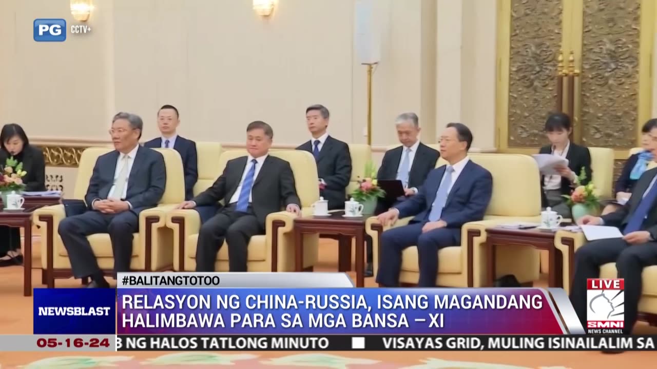 Russian Pres. Putin dumating na sa China; Relasyon ng dalawang bansa muling pinagtibay