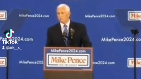 Pence should of said this for real