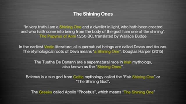 Guardians of the World The Shining ones The Royal Priesthood Part 1