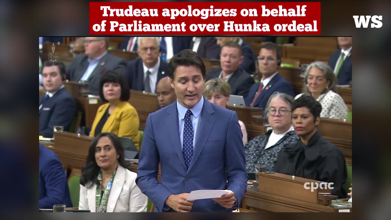 Trudeau apologizes on behalf of Parliament over Hunka ordeal