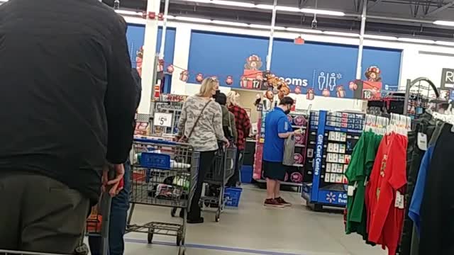 Crazy Walmart Check out!